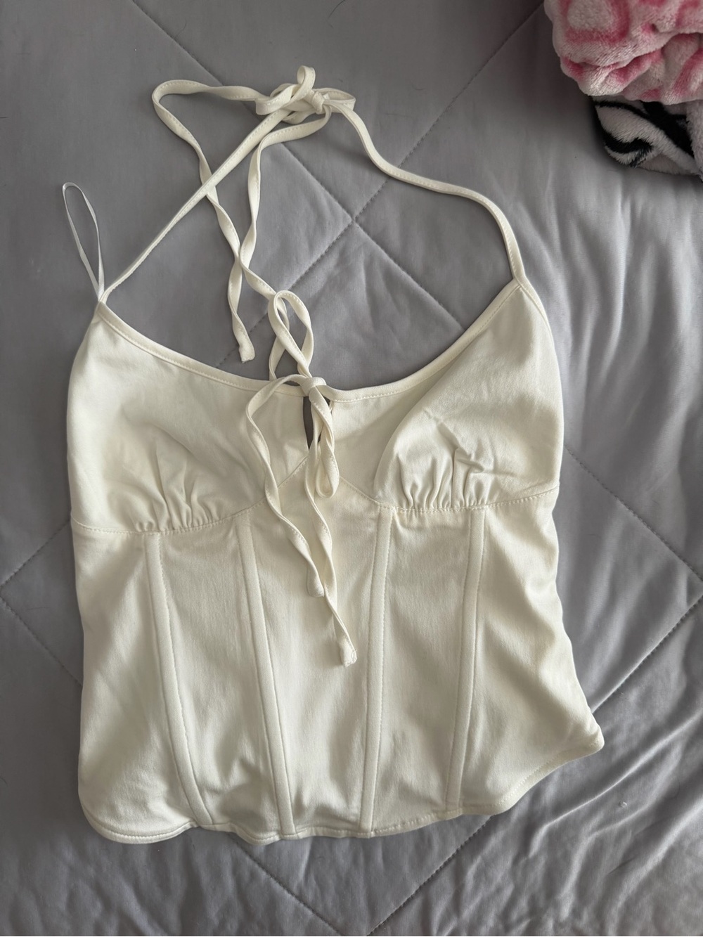 Garage Halter cami bustier top